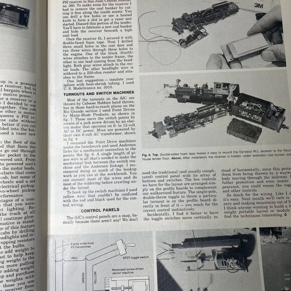 Model Railroader Magazine Back Issue u March 1984 Vol 51 No 3 Golden Hill Centra - Picture 9 of 11